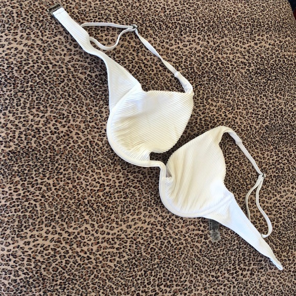 Garage Maillot Swim underwire creamy white bikini bra top - Picture 3 of 16
